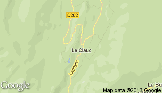 Plan de Le Claux