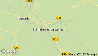 Plan de Saint-Bonnet-de-Condat