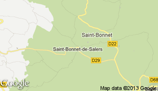 Plan de Saint-Bonnet-de-Salers