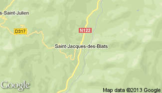 Plan de Saint-Jacques-des-Blats