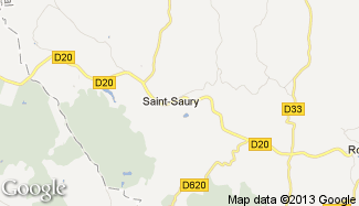 Plan de Saint-Saury