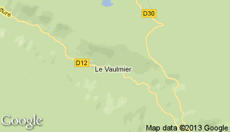 Plan de Le Vaulmier