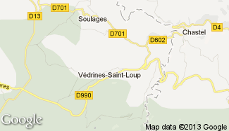 Plan de Védrines-Saint-Loup