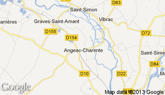 Plan de Angeac-Charente