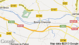 Plan de Bourg-Charente