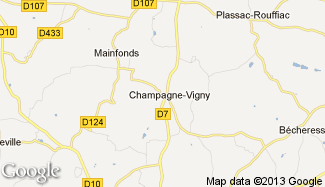 Plan de Champagne-Vigny