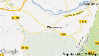 Plan de Chassenon