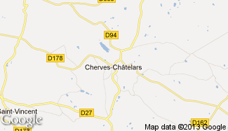 Plan de Cherves-Châtelars