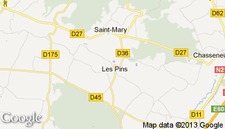 Plan de Les Pins