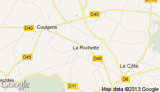 Plan de La Rochette