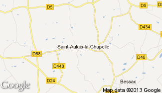 Plan de Saint-Aulais-la-Chapelle