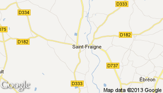 Plan de Saint-Fraigne