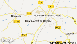Plan de Saint-Laurent-de-Belzagot
