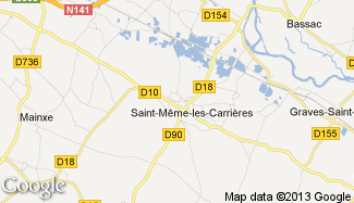 Plan de Saint-Même-les-Carrières