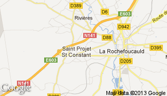 Plan de Saint-Projet-Saint-Constant