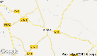 Plan de Torsac