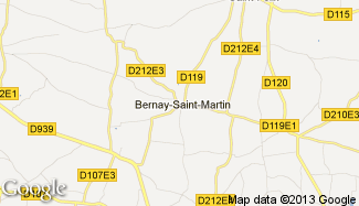 Plan de Bernay-Saint-Martin