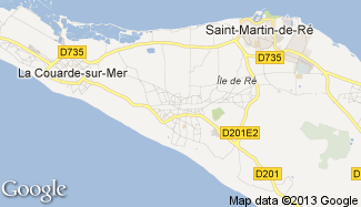 Plan de Le Bois-Plage-en-Ré