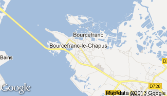 Plan de Bourcefranc-le-Chapus