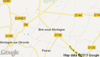 Plan de Brie-sous-Mortagne