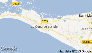 Plan de La Couarde-sur-Mer