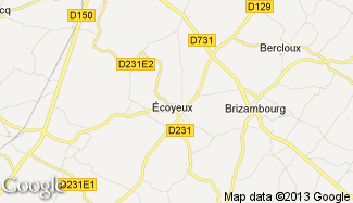 Plan de Écoyeux