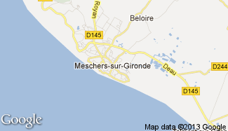 Plan de Meschers-sur-Gironde