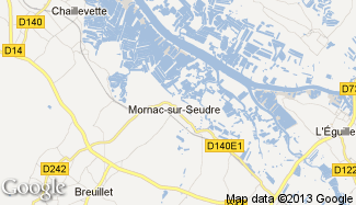 Plan de Mornac-sur-Seudre