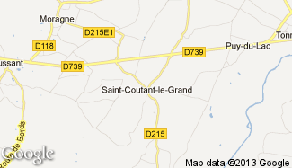 Plan de Saint-Coutant-le-Grand
