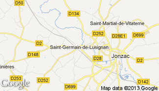Plan de Saint-Germain-de-Lusignan