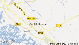 Plan de Saint-Just-Luzac
