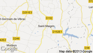 Plan de Saint-Maigrin