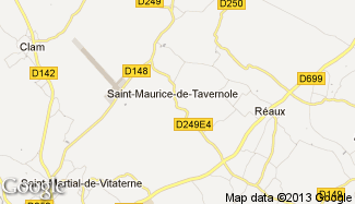 Plan de Saint-Maurice-de-Tavernole