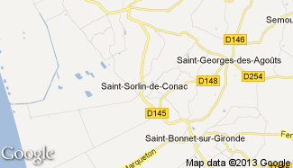 Plan de Saint-Sorlin-de-Conac