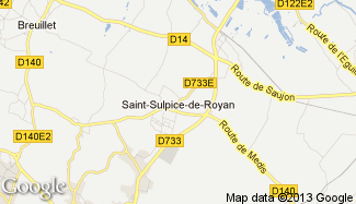 Plan de Saint-Sulpice-de-Royan