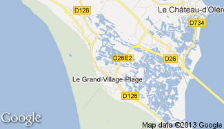 Plan de Le Grand-Village-Plage