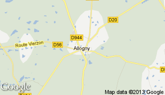 Plan de Allogny