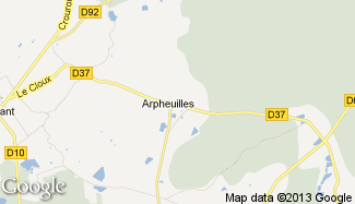 Plan de Arpheuilles