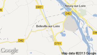 Plan de Belleville-sur-Loire