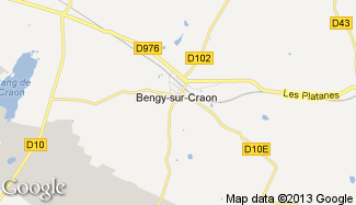 Plan de Bengy-sur-Craon