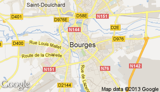 Plan de Bourges