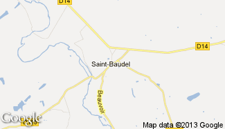 Plan de Saint-Baudel