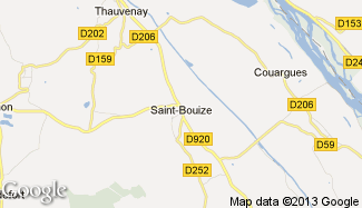 Plan de Saint-Bouize