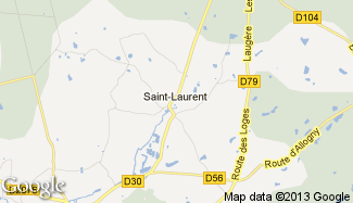 Plan de Saint-Laurent