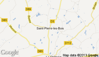 Plan de Saint-Pierre-les-Bois