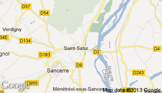 Plan de Saint-Satur