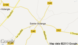 Plan de Sainte-Solange