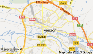 Plan de Vierzon