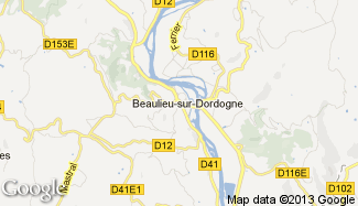 Plan de Beaulieu-sur-Dordogne