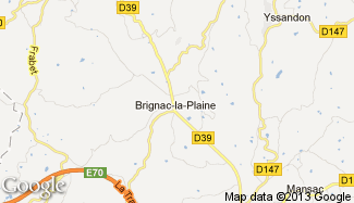 Plan de Brignac-la-Plaine